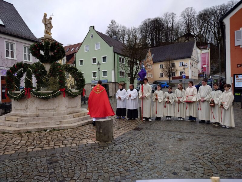 Palmsonntag mit Fastenprojekt in Mainburg