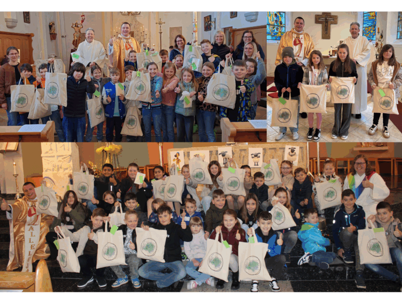 Albenübergabe der Erstkommunionkinder